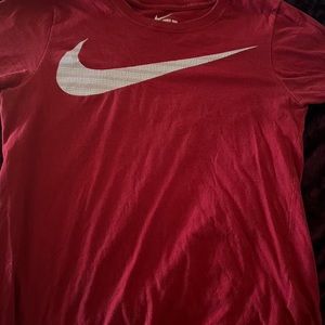 Women’s Red Nike T Shirt